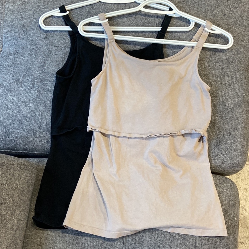 H&M maternity nursing tanks